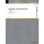 Image links to product page for Preludes and Voluntaries for Solo Treble Recorder