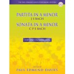 Image links to product page for Partita in A minor & Solo Sonata in A minor (includes CD)