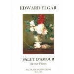 Image links to product page for Salut d'Amour for 4 Flutes, Op12