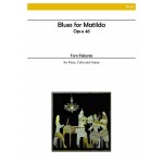 Image links to product page for Blues for Matilda - 4 Pieces for Flute, Cello & Guitar, Op48