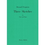 Image links to product page for Three Sketches for Flute and Piano
