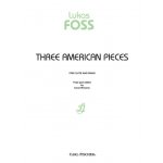 Image links to product page for Three American Pieces for Flute and Piano