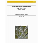 Image links to product page for Five Pieces for Flute Choir