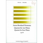 Image links to product page for Quartet in F major for Four Flutes, Op88