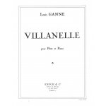 Image links to product page for Villanelle for Flute and Piano