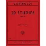 Image links to product page for 20 Studies for Flute, Op132