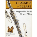 Image links to product page for Classics to Please: Selected Pieces for Three Flutes