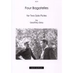 Image links to product page for Four Bagatelles for Two Solo Flutes