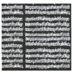 Image links to product page for Music Giftwrap Sheet, Black Manuscript