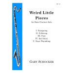 Image links to product page for Weird Little Pieces for Bass Clarinet