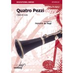 Image links to product page for Quattro Pezzi for Clarinet Solo