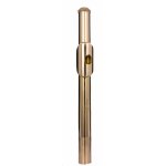 Image links to product page for Pre-Owned Flutemakers of Australia Solid 14k Flute Headjoint