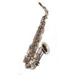 Image links to product page for Vintage Selmer (Paris) Mk VI Silver Plated Alto Saxophone #110XXX