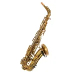 Image links to product page for Vintage Henri Selmer (Paris) Late Radio Improved Alto Saxophone #21XXX