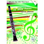 Image links to product page for 10 Show Pieces for Clarinet (includes 1xCD)