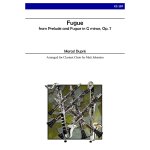 Image links to product page for Fugue" from Prelude and Fugue in G minor for Clarinet Choir