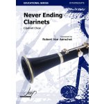 Image links to product page for Never Ending Clarinets for Clarinet Choir