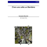 Image links to product page for Cera una volta un Bambino for Clarinet Choir
