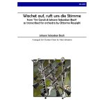 Image links to product page for Wachet auf, ruft uns die Stimme for Clarinet Choir