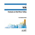 Image links to product page for Fantasia on Red River Valley for Clarinet Choir