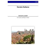 Image links to product page for Sonata Italiana for Clarinet and Harp