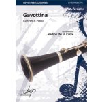 Image links to product page for Gavottina for Clarinet and Piano