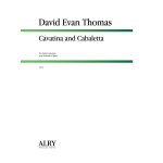 Image links to product page for Cavatina and Cabaletta for Clarinet and Piano