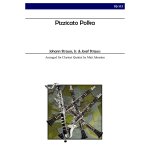 Image links to product page for Pizzicato Polka for Clarinet Quintet