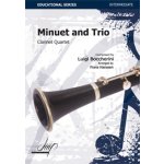 Image links to product page for Minuet and Trio for Clarinet Quartet