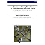 Image links to product page for Queen of the Night Aria for Clarinet Quartet
