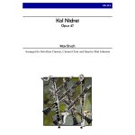 Image links to product page for Kol Nidrei for Bass Clarinet Solo with Clarinet Choir