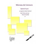 Image links to product page for Morceau de Concours for Solo Flute and Low Flute Ensemble
