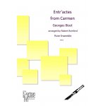 Image links to product page for Entr'actes from 'Carmen' for Flute Choir