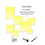 Image links to product page for Duet for Flute and Clarinet, KV424
