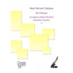 Image links to product page for Ave Verum Corpus [Sax Quartet]