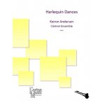 Image links to product page for Harlequin Dances [Clarinet Choir]