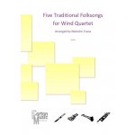 Image links to product page for Five Traditional Folksongs for Wind Quartet