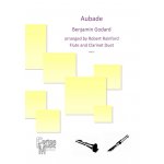 Image links to product page for Aubade for Flute and Clarinet
