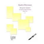 Image links to product page for Quatre Morceaux for Three Flutes, Op 5