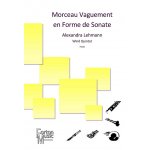 Image links to product page for Morceau Vaguement en Forme de Sonate for Wind Quintet