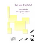 Image links to product page for Oui, Mon Cher Fufu! for Wind Quintet and Piano