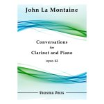 Image links to product page for Conversations for Clarinet and Piano
