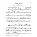 Image links to product page for 6 Studies in English Folk-Song for Alto Saxophone