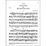 Image links to product page for 6 Studies in English Folksong [Cello]