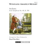Image links to product page for Andante from Symphony No. 40 for Flute Orchestra, K.550