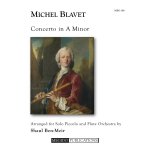 Image links to product page for Concerto in A Minor for Solo Piccolo and Flute Orchestra