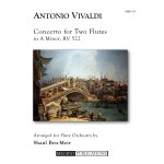 Image links to product page for Concerto for Two Flutes in A Minor for Flute Orchestra, RV522