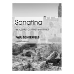 Image links to product page for Sonatina for Klezmer Clarinet and Piano