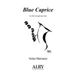 Image links to product page for Blue Caprice for Alto Saxophone Solo