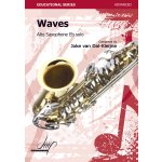 Image links to product page for Waves for Solo Alto Saxophone